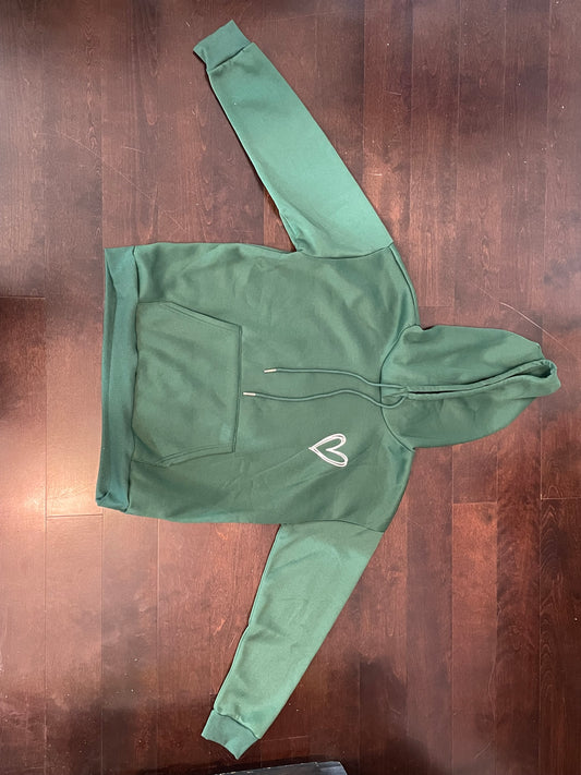 Green Double Dunking Hoodie